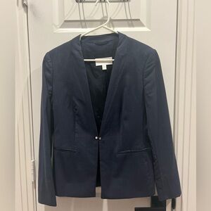 Boss Midnight Blue Textured Jacket